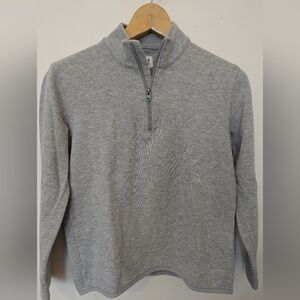 GAP Long Sleeve Gray Sweatshirt Half Zip up Sz XXL kids
